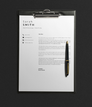 Cover Letter + Resume Samples Image