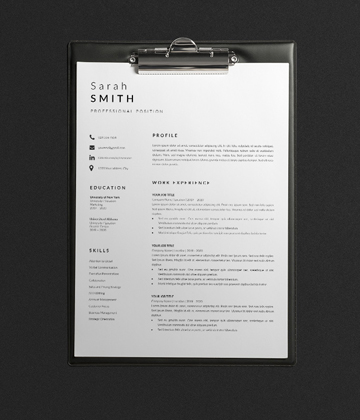 Cover Letter + Resume Samples Image